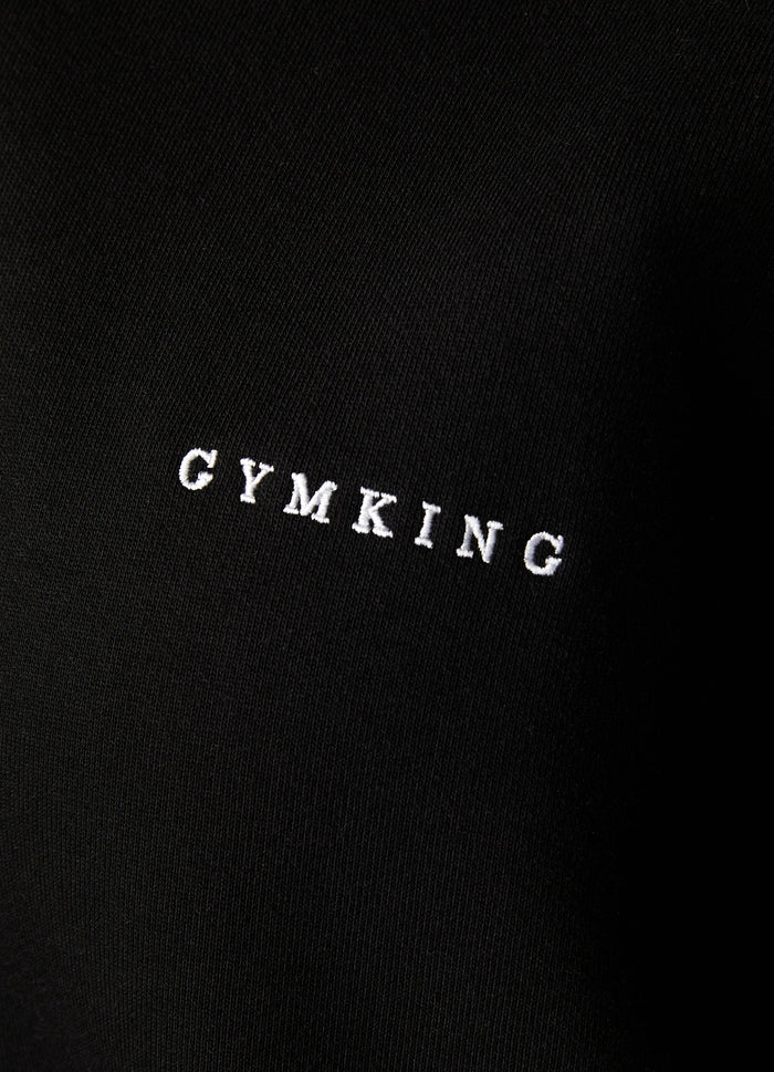 Gym King Malibu Oversized Hood - Black