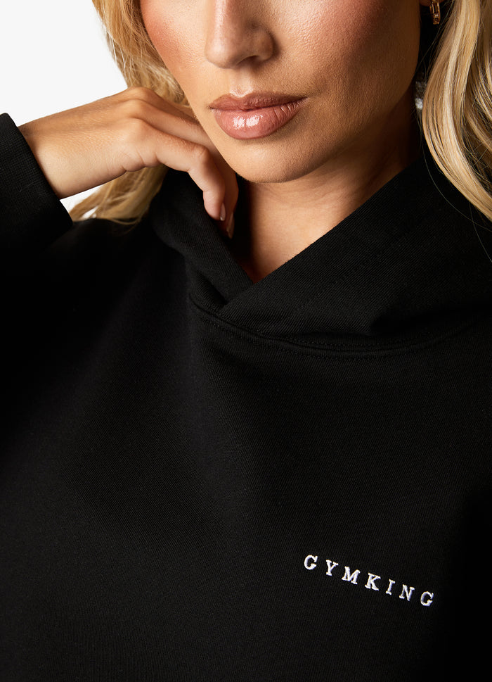 Gym King Malibu Oversized Hood - Black