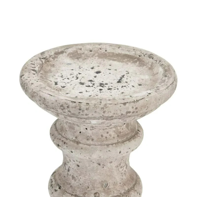 Stone Ceramic Column Candle Holder Small-1