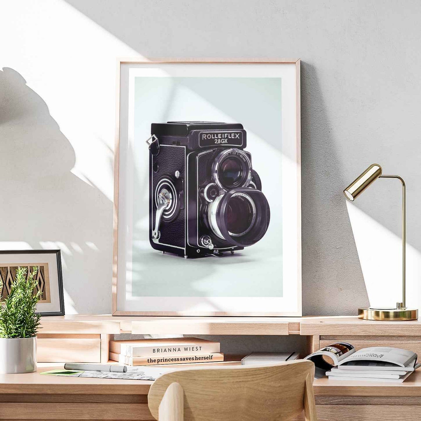Vintage Film Camera Classic Photography - Rolled Poster Wall Art Print-1