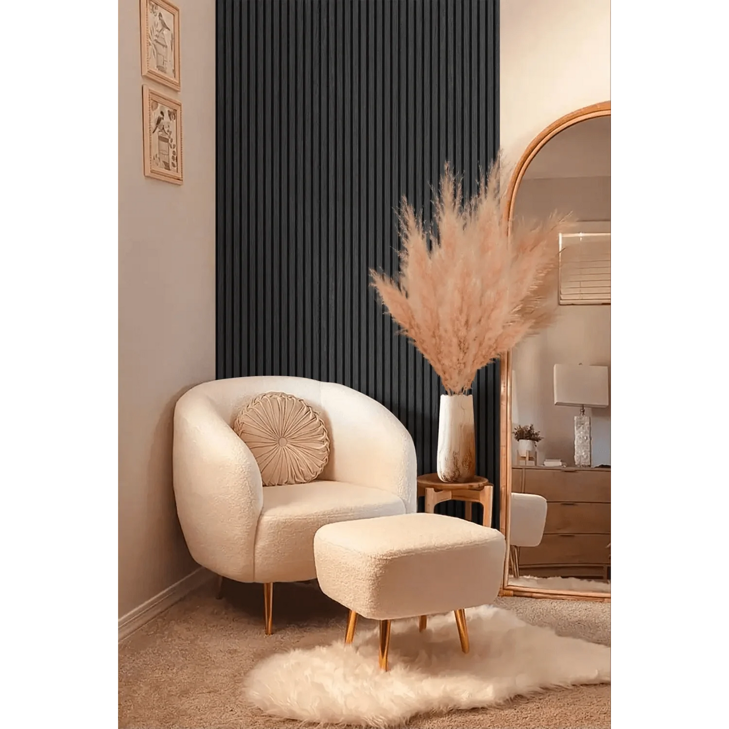 Black Oak Acoustic Wall Panels-3