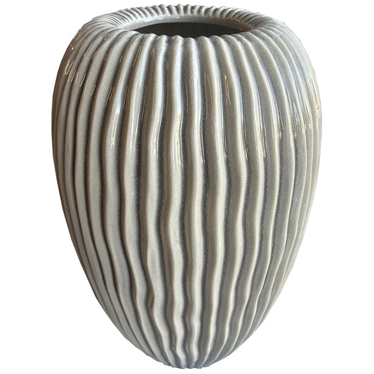 Pallida Large Striped Vase-0